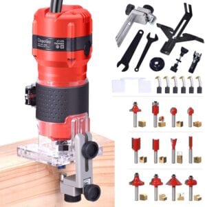 CtopoGo Compact Wood Palm Router Tool Hand Trimmer