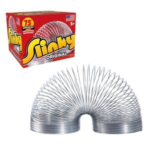 Mainan Musim Semi Berjalan Slinky Asli