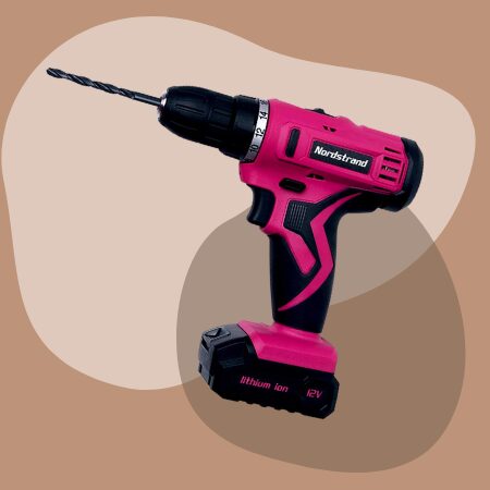 Nordstrand Pink Cordless Drill Set for Women