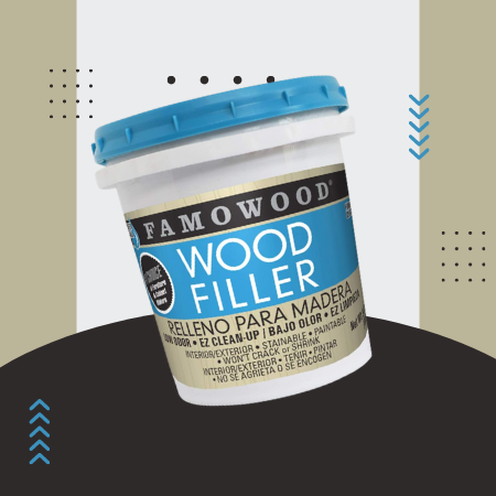 FamoWood 40022126 Latex Wood Filler