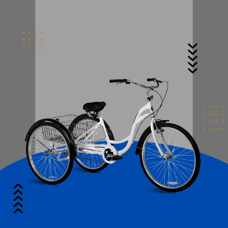 Kent Alameda Dreirad für Erwachsene, einfaches Fahren auf glatten Oberflächen