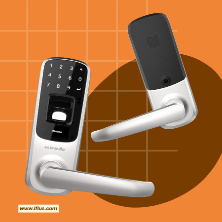 Ultraloq UL3 fingeravtrykk og berøringsskjerm nøkkelfri smart spaklås