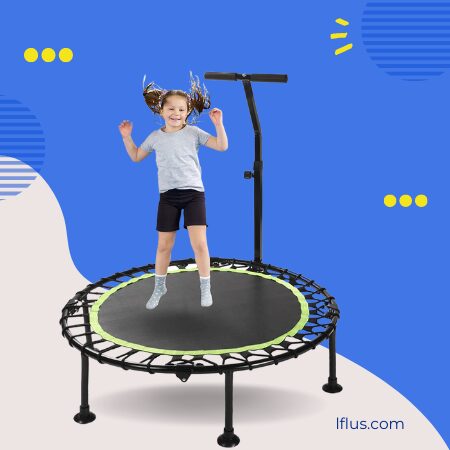 WV WONDER VIEW Mini trampolim de 40 polegadas, rebote