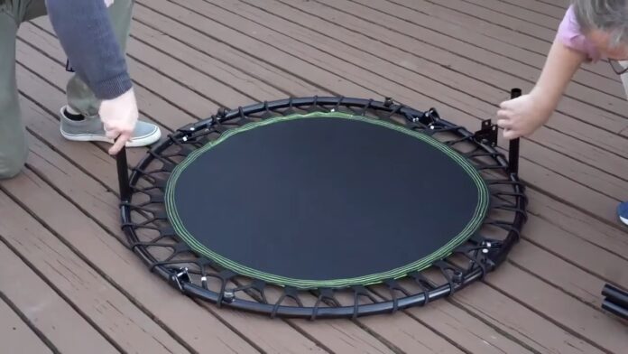Revisão de trampolim de fitness portátil WV WONDER VIEW