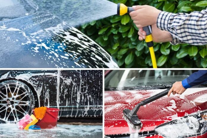 Snelle en eenvoudige stappen om uw auto te wassen
