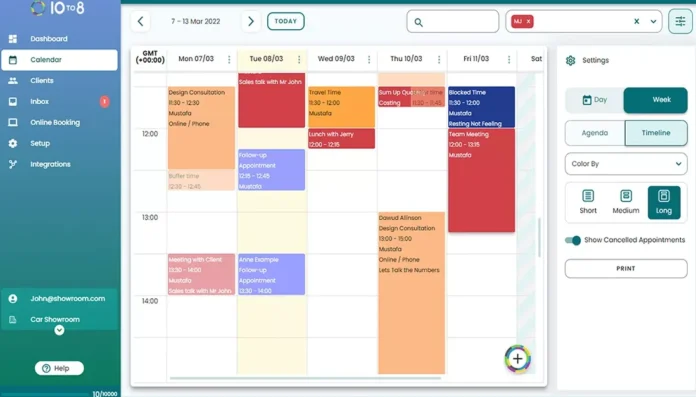 10to8 Meeting Scheduling Software