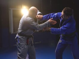 luta de jiu jitsu