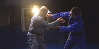 luta de jiu jitsu
